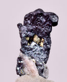 1.1cms ACANTHITE NATIVE SILVER PYRITE PERU UCHUCCHACUA MINE HB345