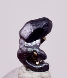0.6cms ACANTHITE NATIVE SILVER PYRITE PERU UCHUCCHACUA MINE HB349