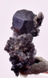 0.9cms ACANTHITE NATIVE SILVER PYRITE PERU UCHUCCHACUA MINE HB350