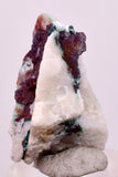 2.8cms NATIVE COPPER CALCITE MALACHITE RARE CRYSTALS MOROCCO MINERAL IB83