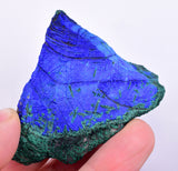 1.485 Kg  AZURITE MALCHITE ROUGH ROYAL BLUE COLOR PERU UB282