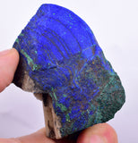 1.485 Kg  AZURITE MALCHITE ROUGH ROYAL BLUE COLOR PERU UB282