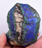1.485 Kg  AZURITE MALCHITE ROUGH ROYAL BLUE COLOR PERU UB282