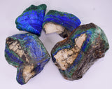 1.485 Kg  AZURITE MALCHITE ROUGH ROYAL BLUE COLOR PERU UB282