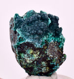 2.9cms QUARTZ CHRYSOCOLLA BOTRYOIDAL TENTADORA MINE PERU MINERAL SPECIMEN CB238