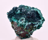 2.9cms QUARTZ CHRYSOCOLLA BOTRYOIDAL TENTADORA MINE PERU MINERAL SPECIMEN CB238
