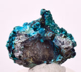 2.8cms QUARTZ CHRYSOCOLLA BOTRYOIDAL TENTADORA MINE PERU MINERAL SPECIMEN CB241