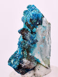 3.3cms QUARTZ CHRYSOCOLLA BOTRYOIDAL TENTADORA MINE PERU MINERAL SPECIMEN CB242