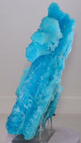 23cms NATURAL  SKY BLUE SALAMMONIAC CHILE CRYSTALS MINERAL UB360