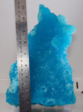23cms NATURAL  SKY BLUE SALAMMONIAC CHILE CRYSTALS MINERAL UB360