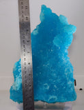 23cms NATURAL  SKY BLUE SALAMMONIAC CHILE CRYSTALS MINERAL UB360