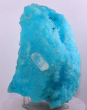 14cms NATURAL SKY BLUE SALAMMONIAC ? AMMINEITE ? CHILE CRYSTALS MINERAL UB361