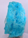 14cms NATURAL SKY BLUE SALAMMONIAC ? AMMINEITE ? CHILE CRYSTALS MINERAL UB361
