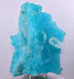 14cms NATURAL SKY BLUE SALAMMONIAC ? AMMINEITE ? CHILE CRYSTALS MINERAL UB361