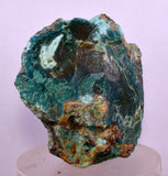 315grs GEM SILICA CHRYSOCOLLA LILY MINE PERU CHALCEDONY QUARTZ BLUE ROUGH SB153