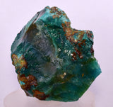 315grs GEM SILICA CHRYSOCOLLA LILY MINE PERU CHALCEDONY QUARTZ BLUE ROUGH SB153