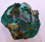 315grs GEM SILICA CHRYSOCOLLA LILY MINE PERU CHALCEDONY QUARTZ BLUE ROUGH SB153