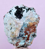 5.5cms ATACAMITE CRYSTAL CHRYSOCOLLA QUARTZ LILY MINE PERU MINERAL AB308