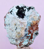 5.5cms ATACAMITE CRYSTAL CHRYSOCOLLA QUARTZ LILY MINE PERU MINERAL AB308