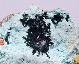 5.5cms ATACAMITE CRYSTAL CHRYSOCOLLA QUARTZ LILY MINE PERU MINERAL AB308