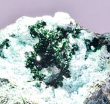 5.5cms ATACAMITE CRYSTAL CHRYSOCOLLA QUARTZ LILY MINE PERU MINERAL AB308