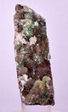 7.1cms DRUZY CHRYSOCOLLA MALACHITE QUARTZ CRYSTAL PERU COPPER LILY MINE DB223