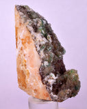 7.1cms DRUZY CHRYSOCOLLA MALACHITE QUARTZ CRYSTAL PERU COPPER LILY MINE DB223