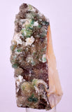 7.1cms DRUZY CHRYSOCOLLA MALACHITE QUARTZ CRYSTAL PERU COPPER LILY MINE DB223