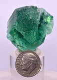3.7cms FLUORITE BOULANGERITE CRYSTALS MILPO PERU MINERAL KB178