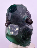 4.1cms FLUORITE  GALENA BOULANGERITRE CRYSTALS MILPO PERU MINERAL KB179