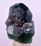 4.1cms FLUORITE  GALENA BOULANGERITRE CRYSTALS MILPO PERU MINERAL KB179