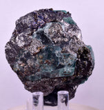 6.6cms FLUORITE BOULANGERITE CRYSTALS MILPO PERU MINERAL KB180