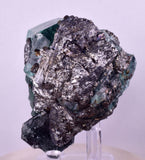 6.6cms FLUORITE BOULANGERITE CRYSTALS MILPO PERU MINERAL KB180