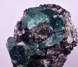 6.6cms FLUORITE BOULANGERITE CRYSTALS MILPO PERU MINERAL KB180