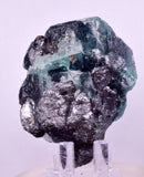 6.9cms FLUORITE JORDANITE BOULANGERITE  CRYSTALS MILPO PERU KB181