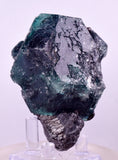 6.9cms FLUORITE JORDANITE BOULANGERITE  CRYSTALS MILPO PERU KB181