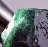6.9cms FLUORITE JORDANITE BOULANGERITE  CRYSTALS MILPO PERU KB181