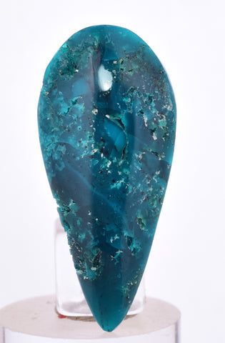 26 cts GEM BLUE MALACHITE CHRYSOCOLLA CABOCHON PERU  BB391