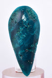 26 cts GEM BLUE MALACHITE CHRYSOCOLLA CABOCHON PERU  BB391
