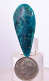 26 cts GEM BLUE MALACHITE CHRYSOCOLLA CABOCHON PERU  BB391