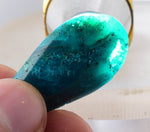 26 cts GEM BLUE MALACHITE CHRYSOCOLLA CABOCHON PERU  BB391