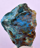 4.8cms DRUZY CHRYSOCOLLA MALACHITE QUARTZ CRYSTAL PERU COPPER LILY MINE DB224