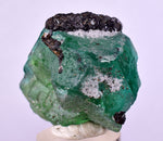 4cms JORDANITE FLUORITE  BOULANGERITE CRYSTALS PERU MILPO PERU SHINY KB65