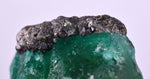 4cms JORDANITE FLUORITE  BOULANGERITE CRYSTALS PERU MILPO PERU SHINY KB65