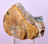 5.5cms DRUZY CHRYSOCOLLA MALACHITE QUARTZ CRYSTAL PERU COPPER LILY MINE DB225