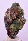 5.2cms DRUZY CHRYSOCOLLA MALACHITE QUARTZ CRYSTAL PERU COPPER LILY MINE DB226