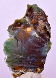 5.2cms DRUZY CHRYSOCOLLA MALACHITE QUARTZ CRYSTAL PERU COPPER LILY MINE DB226