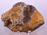 11cms DRUZY CHRYSOCOLLA QUARTZ CRYSTAL PERU COPPER LILY MINE DB236