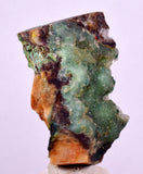 5.4cms DRUZY CHRYSOCOLLA QUARTZ CRYSTAL PERU COPPER LILY MINE DB240