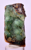 5.4cms DRUZY CHRYSOCOLLA QUARTZ CRYSTAL PERU COPPER LILY MINE DB240